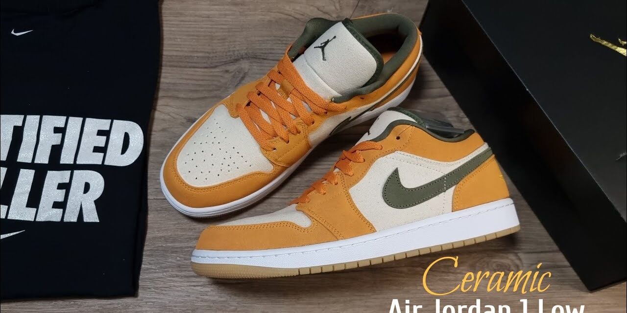 UNBOXING 2022 Air Jordan 1 Low CERAMIC