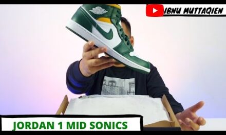 SONICS KOK WARNA NYA IJO? UNBOXING JORDAN 1 MID SONICS 2021