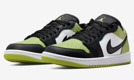 Air Jordan 1 Low Vivid Green Snakeskin DX4446-301 Release