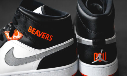 Air Jordan 1 Mid Oregon State Beavers PE