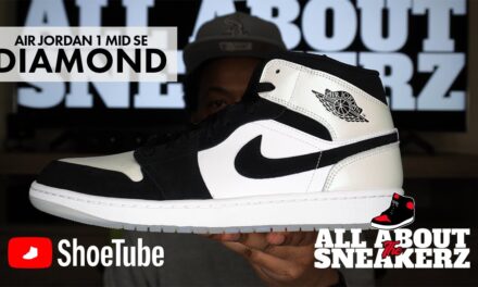 AIR JORDAN 1 MID SE 'DIAMOND' UNBOXING &