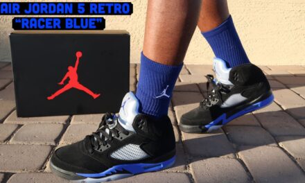 AIR JORDAN 5 RETRO "RACER BLUE" UNBOXING REVIEW