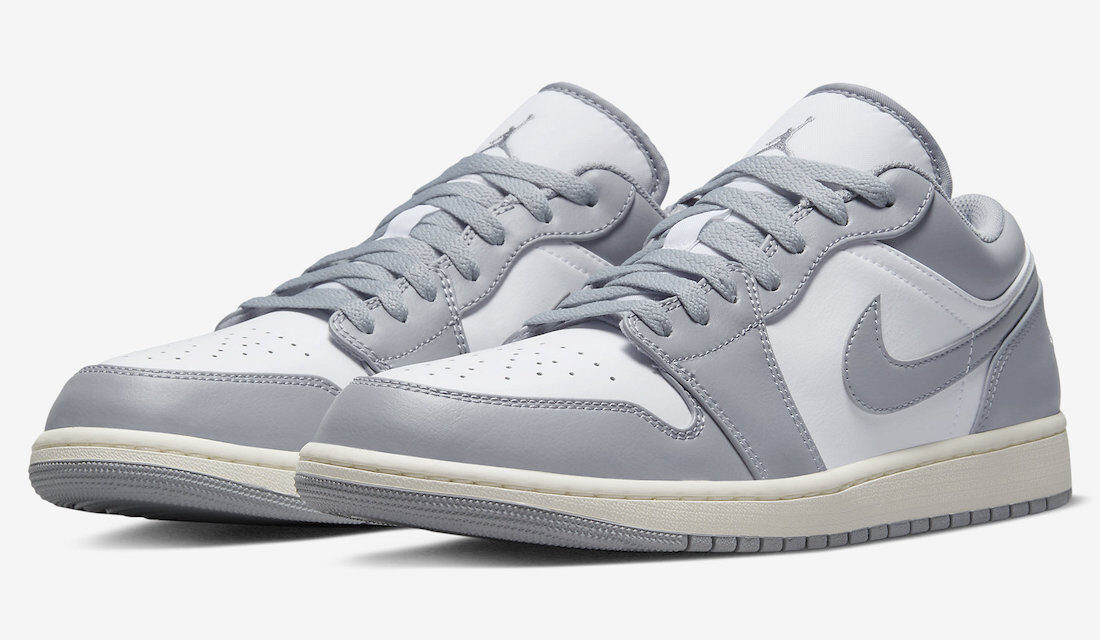 Air Jordan 1 Low Vintage Grey 553558-053 Release Date