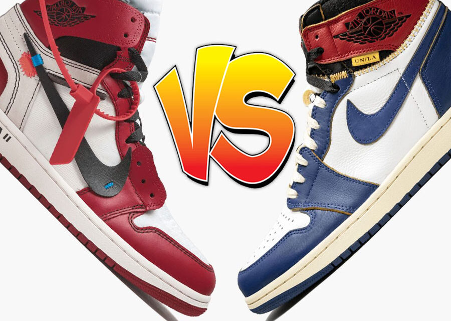 Off-White x Air Jordan 1 Chicago vs Union x Air Jordan 1