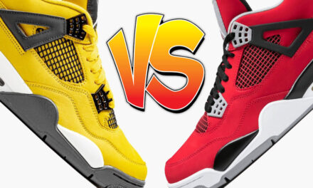Air Jordan 4 Lightning vs Air Jordan 4 Toro Bravo Comparison