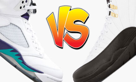 Air Jordan 5 Grape vs Air Jordan 12 Taxi Comparison