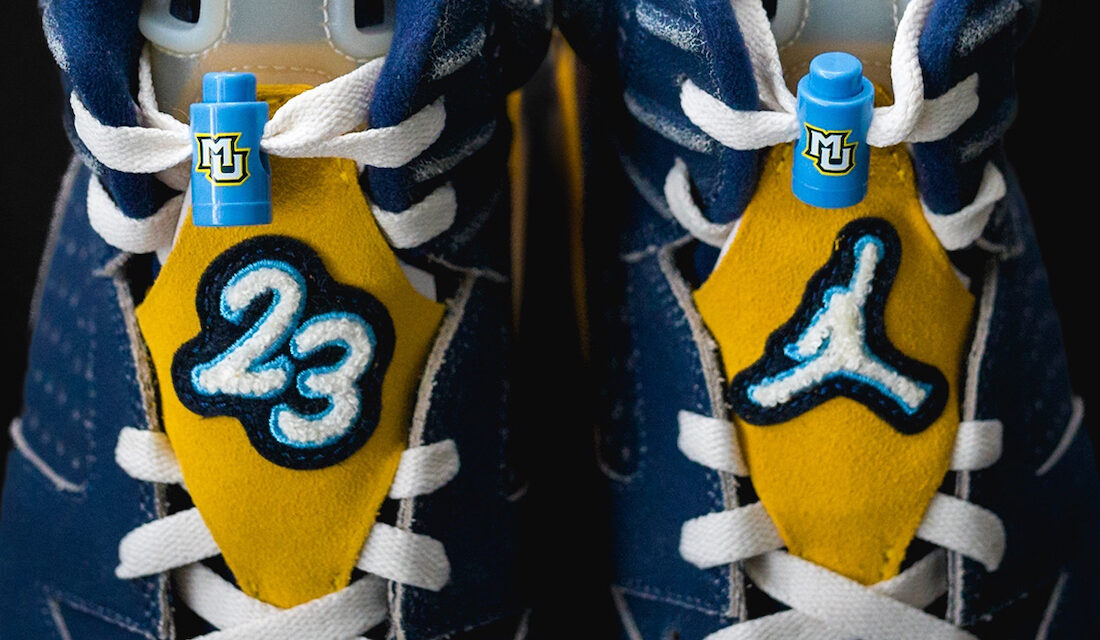 Air Jordan 6 Marquette 2022 PE