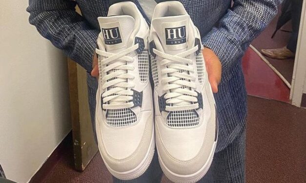 Anthony Anderson Air Jordan 4 Howard University PE