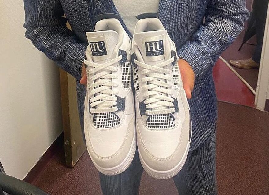 Anthony Anderson Air Jordan 4 Howard University PE