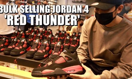 RHAND RHELLE: BULK SELLING JORDAN 4 RED THUNDER  + UNBOXING