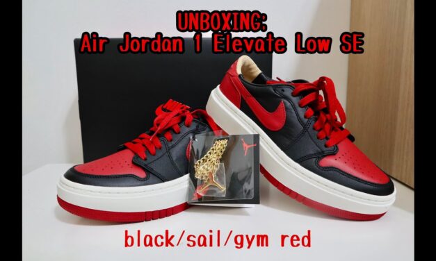 UNBOXING: Air Jordan 1 Elevate Low SE (Bred)