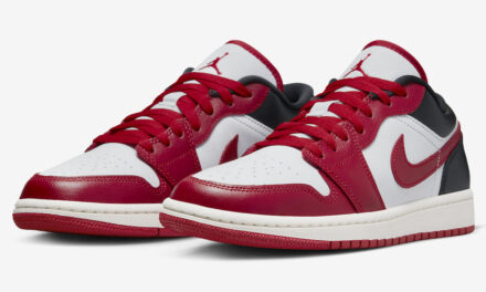 Air Jordan 1 Low Red White Black DC0774-160 Release Date