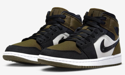 Air Jordan 1 Mid Olive Toe DV0427-301 Release Date