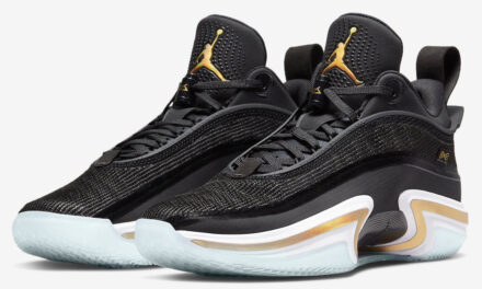 Air Jordan 36 Low Black Metallic Gold DH0833-071 Release