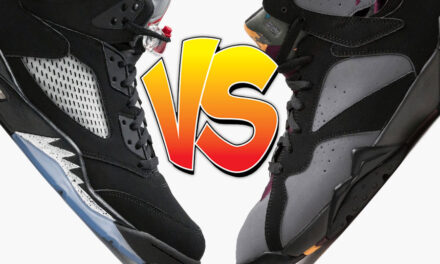 Air Jordan 5 Metallic vs Air Jordan 7 Bordeaux Comparison