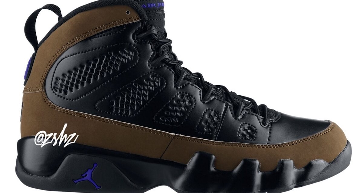 Air Jordan 9 Olive Concord CT8019-034 Release Date
