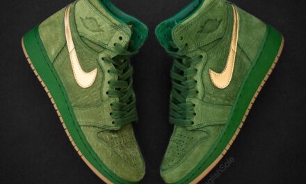 Jasmine Jordan Air Jordan 1 Green Croc Pinnacle PE