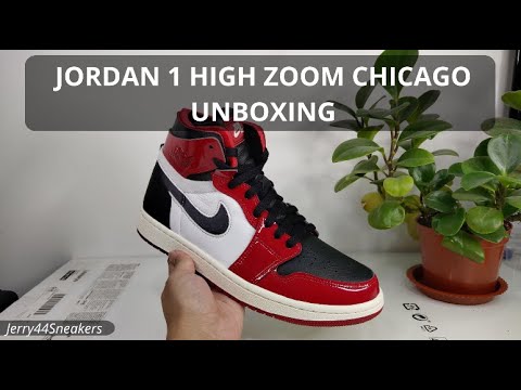 [Unboxing] Jordan 1 High Zoom Air CMFT Patent Chicago (W)