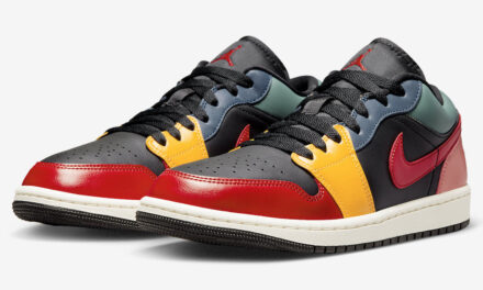 Air Jordan 1 Low Black Multi-Color DN3739-060 Release Date