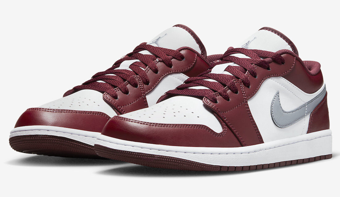 Air Jordan 1 Low Bordeaux 553558-615 Release Date