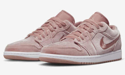 Air Jordan 1 Low Pink Velvet DQ8396-600 Release Date