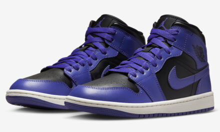 Air Jordan 1 Mid Purple Black BQ6472-051 Release Date