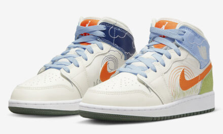 Air Jordan 1 Mid Stitch DX2462-100 Release Date