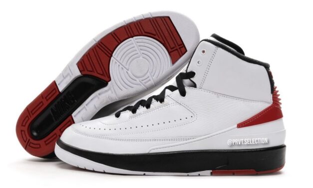 Air Jordan 2 Chicago Varsity Red 2022 DX2454-106 Release