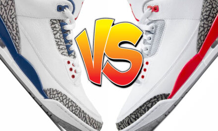 Air Jordan 3 True Blue vs Air Jordan 3 Fire Red Comparison