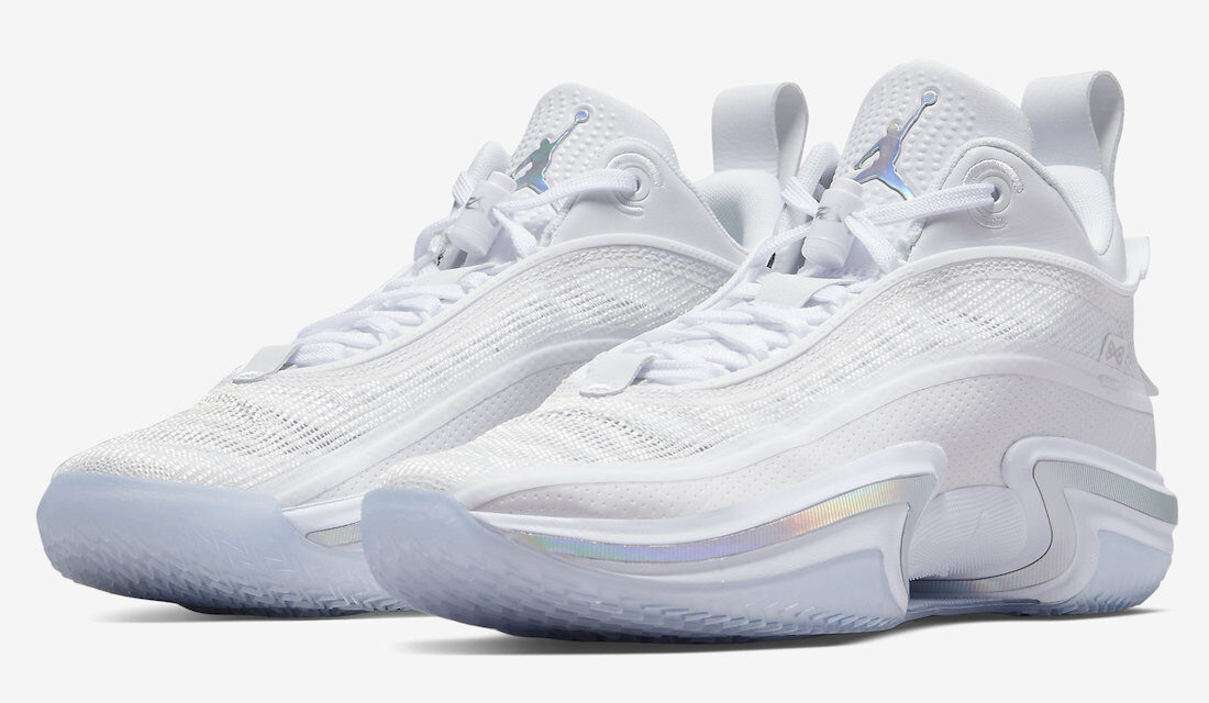 Air Jordan 36 Low White Iridescent DH0833-101 Release Date