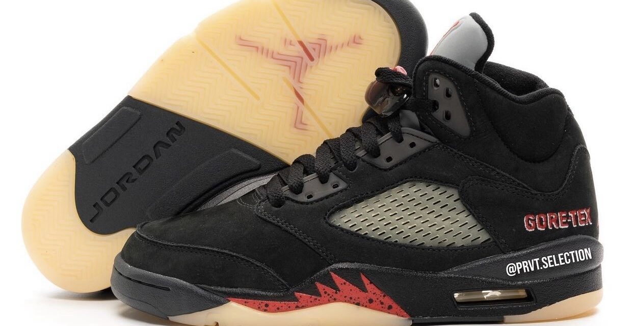 Air Jordan 5 Gore-Tex Off Noir DR0092-001 Release Date