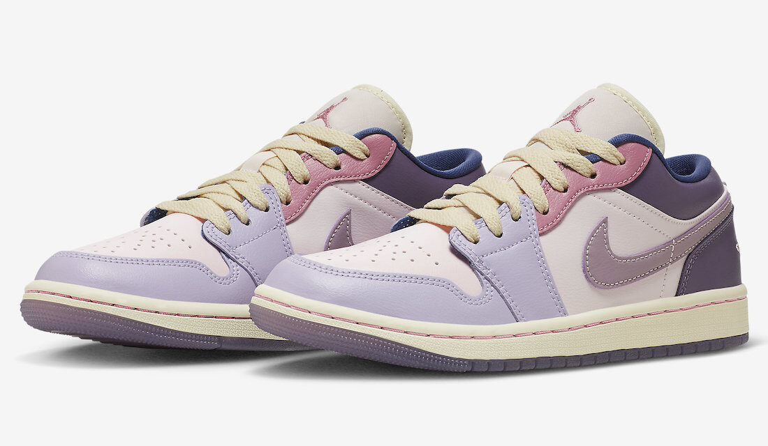 Air Jordan 1 Low WMNS Pink Purple DZ2768-651 Release Date