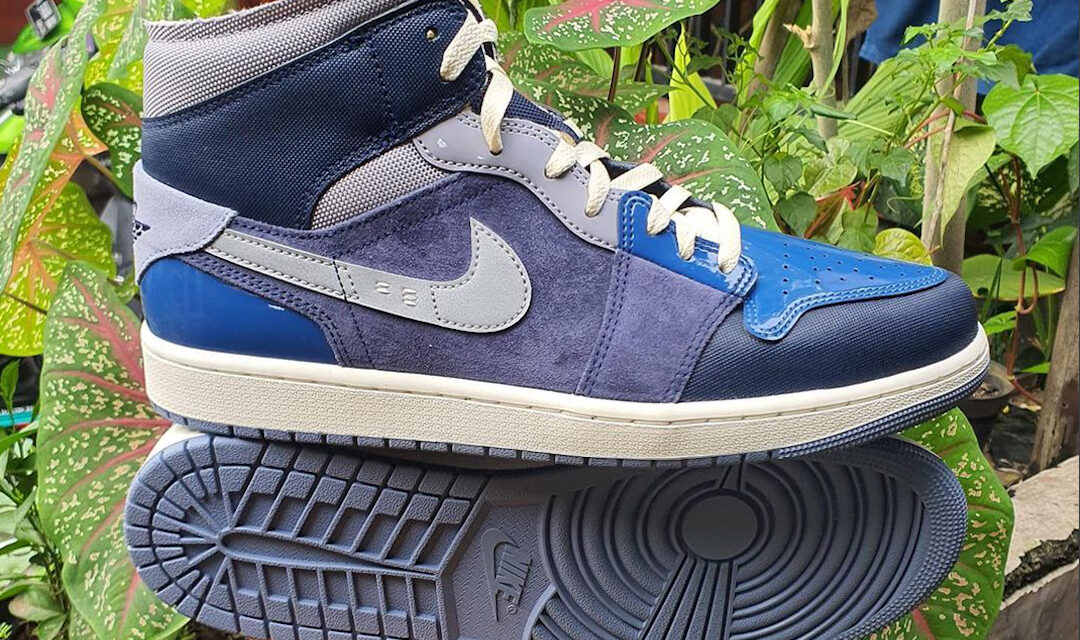 Air Jordan 1 Mid SE Craft Obsidian DR8868-400 Release Date