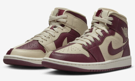 Air Jordan 1 Mid Split Beach Cherrywood DR0501-200 Release