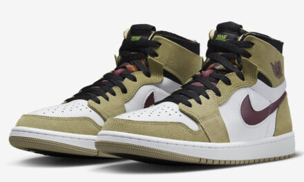 Air Jordan 1 Zoom CMFT White Khaki CT0978-203 Release Date