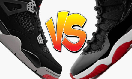 Air Jordan 4 Bred vs Air Jordan 11 Bred Comparison