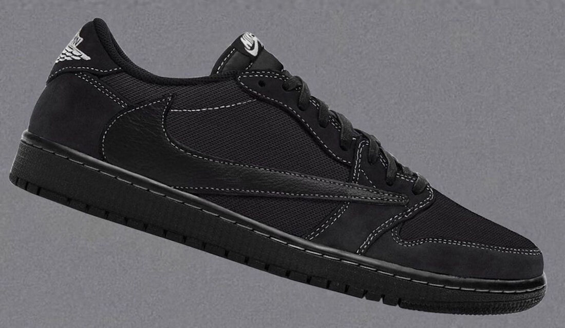 Travis Scott x Air Jordan 1 Low Black Phantom DM7866-001