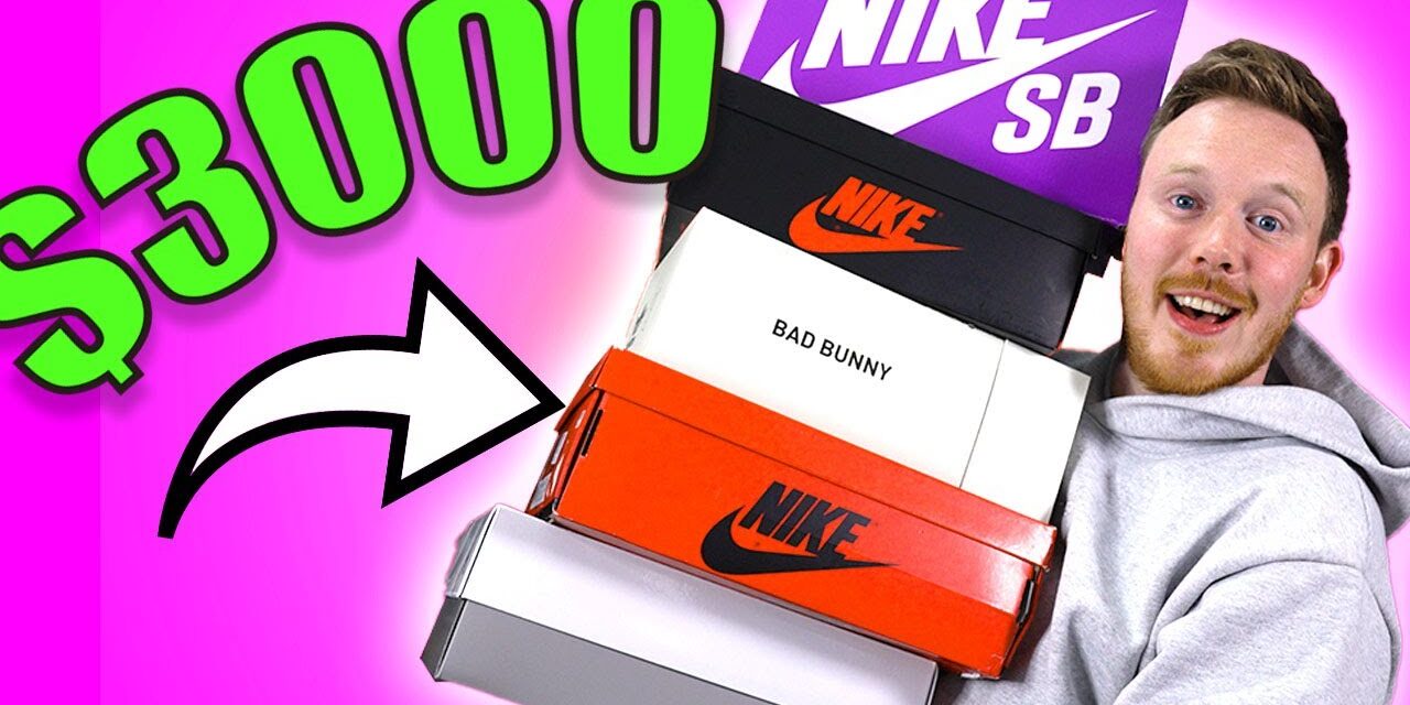 $3000 Grail Sneakers and Early Air Jordan 1 Unboxing!