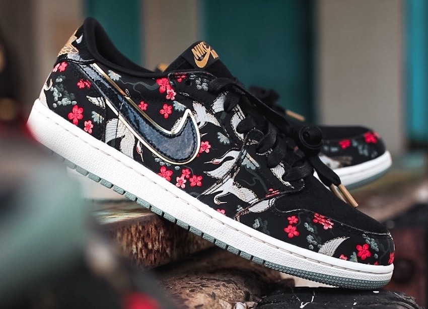 Rui Hachimura x Air Jordan 1 Low OG Cranes PE