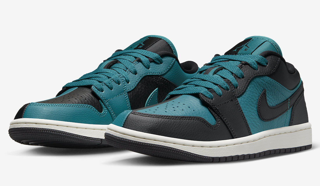 Air Jordan 1 Low Split Bright Spruce DR0502-300 Release Date