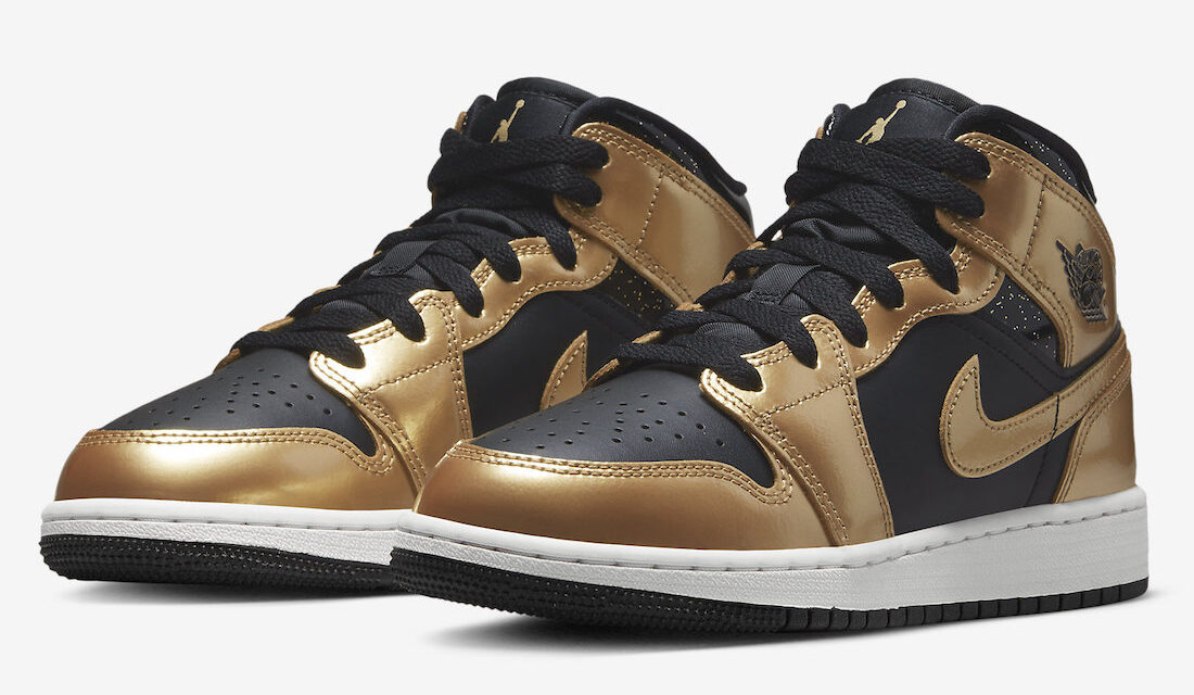 Air Jordan 1 Mid GS Metallic Gold DR6967-071 Release Date