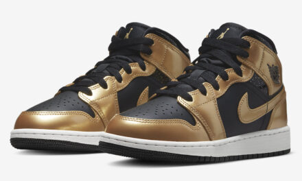 Air Jordan 1 Mid GS Metallic Gold DR6967-071 Release Date