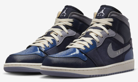 Air Jordan 1 Mid SE Craft Obsidian DR8868-400 Release Date