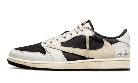 Travis Scott x Air Jordan 1 Low OG WMNS Sail Black