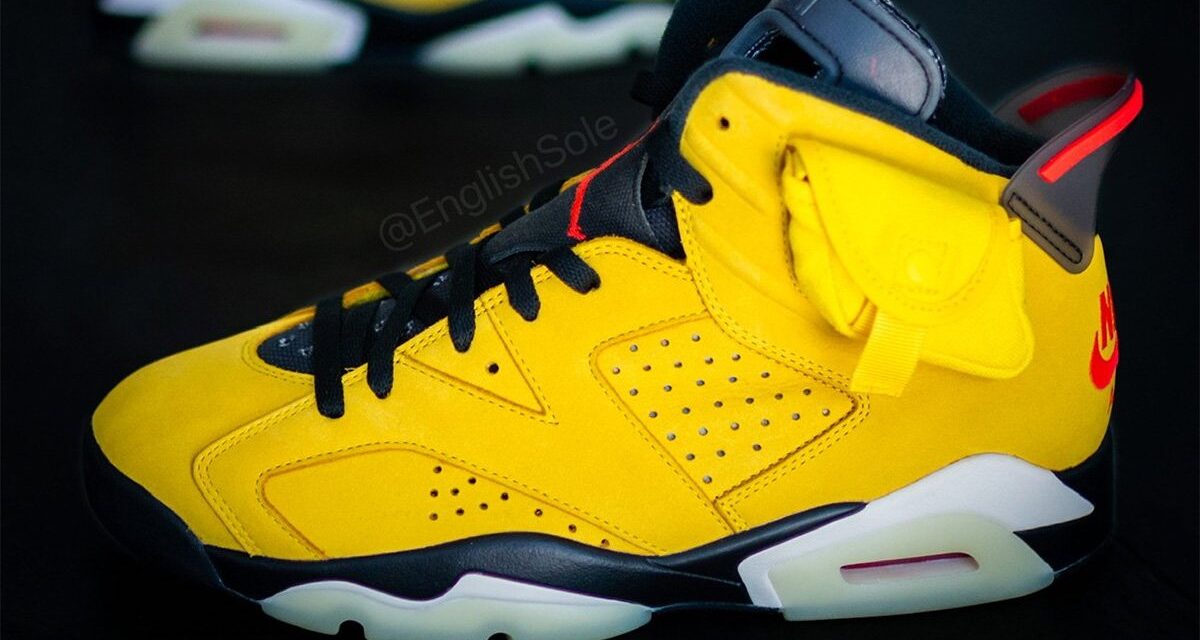 Travis Scott Air Jordan 6 Yellow Cactus Jack Release Date