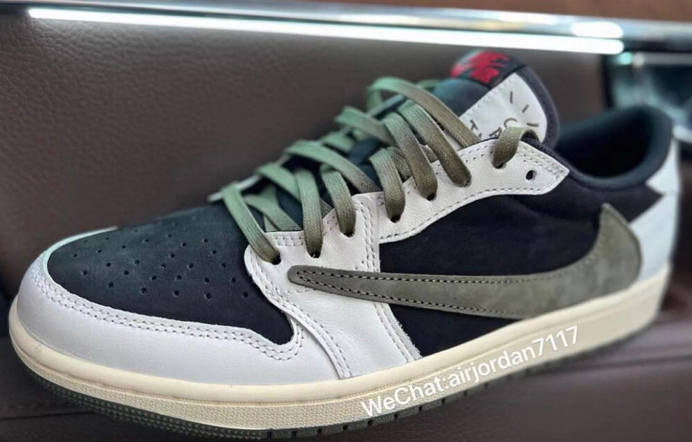 Travis Scott x Air Jordan 1 Low OG Olive DZ4137-106 Release