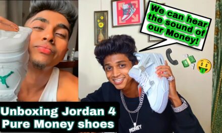 Nike Air Jordan 4 Pure Money shoes unboxing | Rohit Avdhute