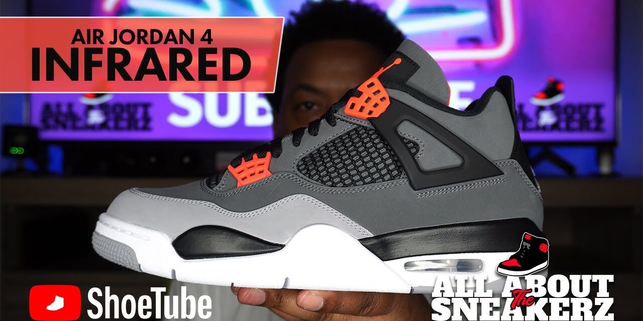 AIR JORDAN 4 'INFRARED' UNBOXING & REVIEW!!