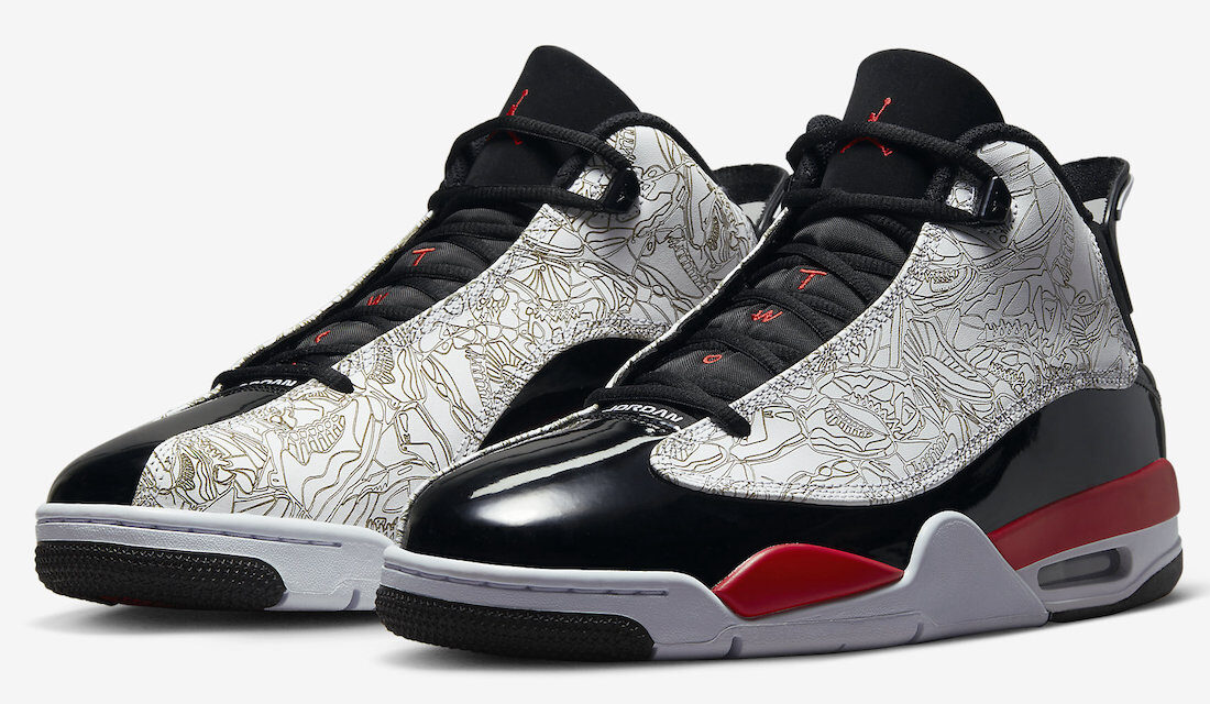 Jordan Dub Zero Black Red White 311046-162 Release Date