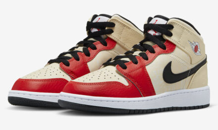 Air Jordan 1 Mid GS Dunk Contest DV7012-100 Release Date